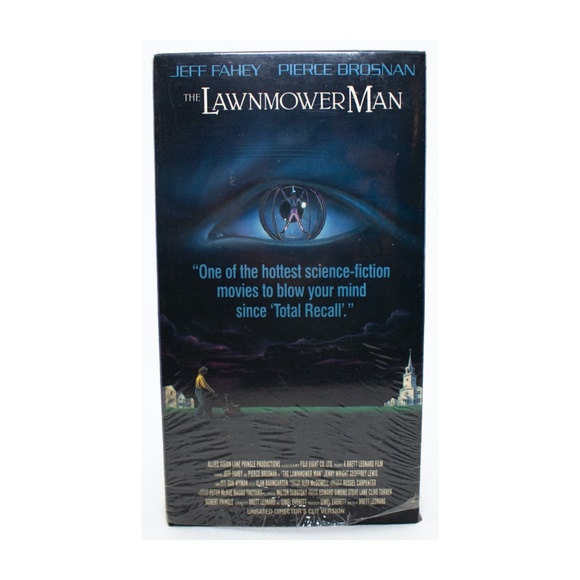 The Lawnmower Man Horror Sci Fi Vintage VHS - Picture 2 of 4